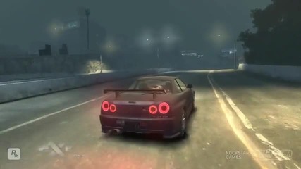 Gta Iv - Nissan Skyline R34 (hd 720p)