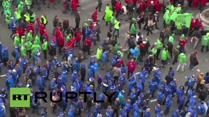 Belgium: Brussels hit by 100,000-strong anti-austerity demo