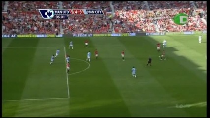 Man Utd - Man City - 4:3 - гол на Майкъл Оуен