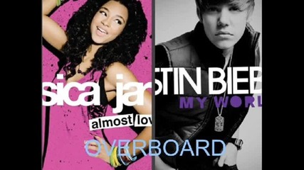 Bg Prevod + Tekst - Justin Bieber ft. Jessica Jarrell - Overboard 
