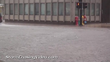 Наводнение в Шампейн , Илинойс 12.7.2014