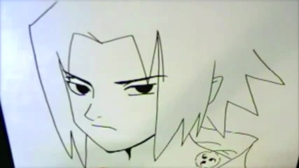 How To Draw Sasuke Uchiha