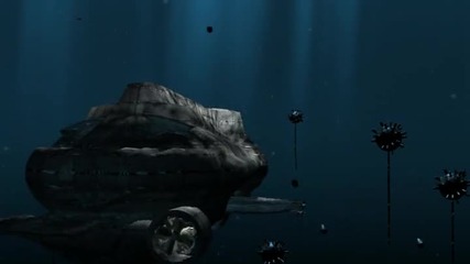 Подводница минава през минно поле 