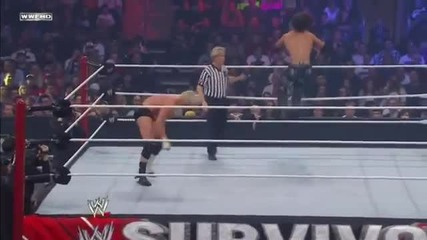 Flying Chuck Kick - John Morrison