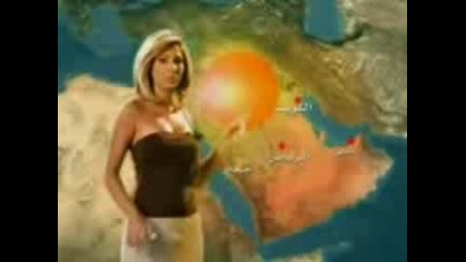 Funny Weather Girl 