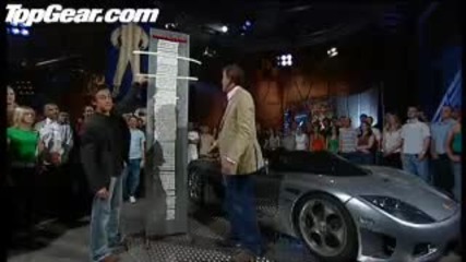 Top Gear - Jeremy Clarkson tests Koenigsegg Ccx