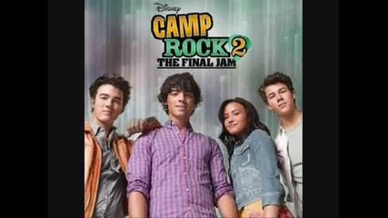 Jonas Brothers and Demi Lovato - What We Came Here For - Camp Rock 2 The Final Jam + Lyrics 