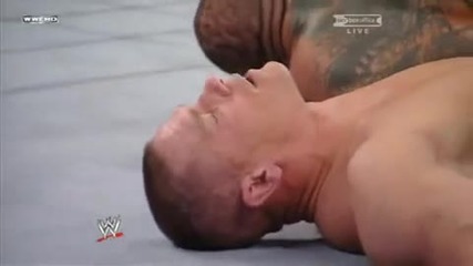 John Cena vs. Batista Wrestlemania 26 Part 3/3 (hd)