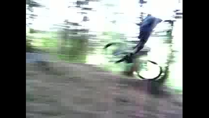 Downhill - Mountain Bike Crash