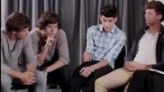 One Direction - Интервю за Hot Hits