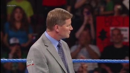 Wwe Smackdown 2012.05.18 Cm Punk & John Laurinaitis говорят за мача на Over The Limit
