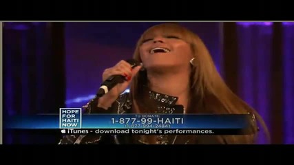 Зов за Помощ от Beyonce - Halo Live At Hope For Haiti Now 