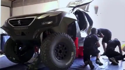 Готов за Дакар - Peugeot 2008 Dkr