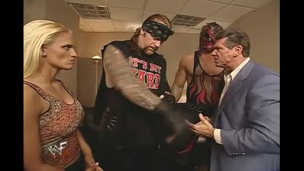 Undertaker & Kane backstage