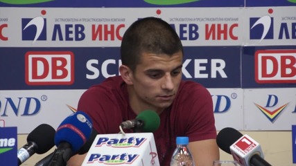 Симеон Райков: Не искам да разочароваме верните фенове, те правят Левски голям клуб
