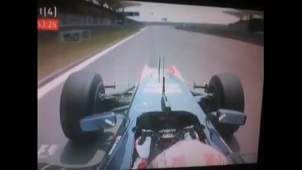 F1 : Окачването на Себастиан Буеми (scuderia Toro Rosso) се чупи при спиране 