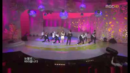 Ju Hyun Mi & Seohyun - Jjala Jajja [music Core 090228]