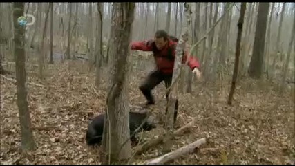 Беър Грилс и глиган 