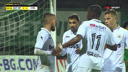 Goal by Slavia Sofia