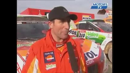 Interview Stephane Peterhansel Dakar 2009 