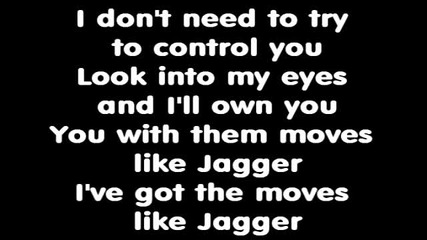 Maroon 5 move like jagger