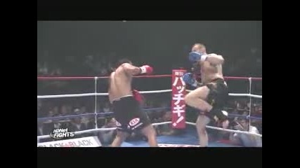 K - 1 world grand prix 2009 final Semy Schilt Vs Badr Hari 