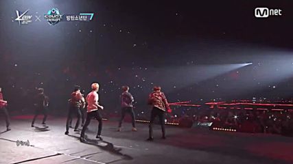 Bts(bangtan boys) - Fire M Countdown / Kcon Francem Countdown 14.06.2016