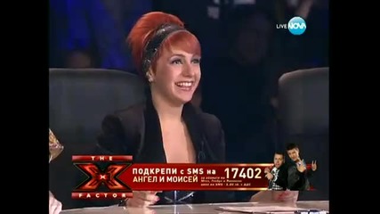 Ангел и Моисей - Черно море (x - Factor България)