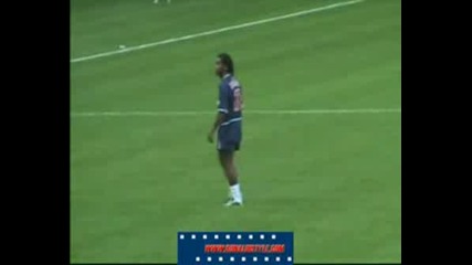 Ronaldinho Training Before A Match.avi