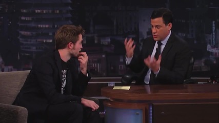 Robert Pattinson on Jimmy Kimmel Live Part 3