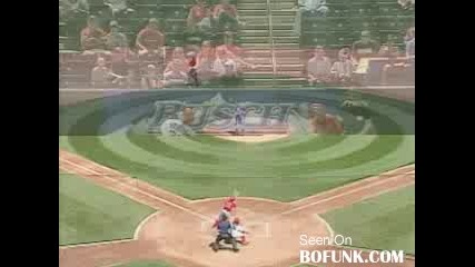 Rare Baseball Double Play At Home