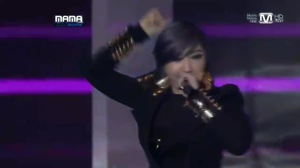 2ne1 - Lonely + I Am The Best ( 29-11-2011 Mnet M A M A )