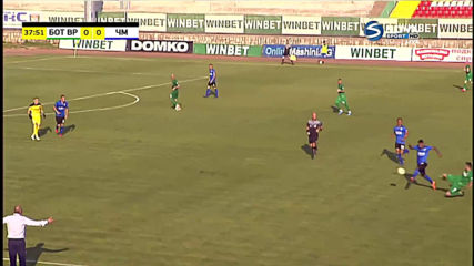 Ботев Вр - Черно море 0:1 /първо полувреме/