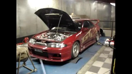 Nissan Skyline тест - не издържа !