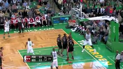 Portland Blazers vs Boston Celtics 95 - 99 [01.12.2010]