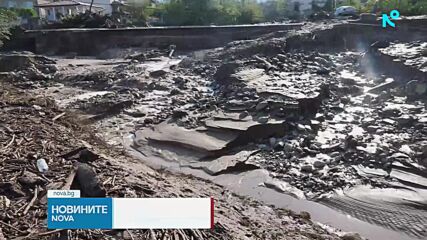 След бурята в Струмяни: Частичното бедствено положение остава, разчистването на щетите продължава