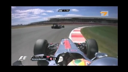 Стартът на Ф1 Гп на Силвърстоун 2010