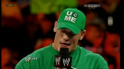 Wwe Raw 14.5.2012 John Cena And John Laurinaitis Segment