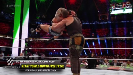 Braun Strowman gets flattened with a 619 and RKO combo: Greatest Royal Rumble (WWE Network Exclusive)