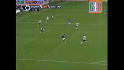 25.10.2009 Болтън 3:2 Евертън Саха Гол