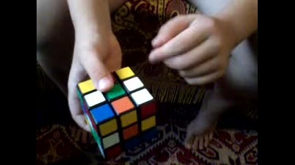 как се реди рубик кубче