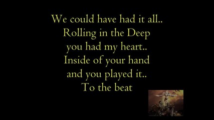 Adele-rolling In The Deep+lyrics