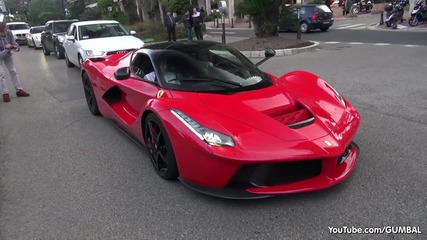 Събра погледите Ferrari Laferrari in Monaco!