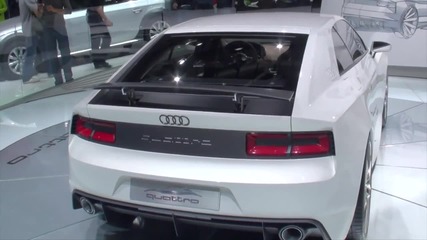 Audi Quattro Concept В Автосалон В Париж 