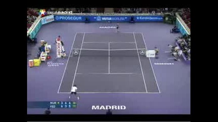 Atp Ms Madrid : Федерер - Мъри