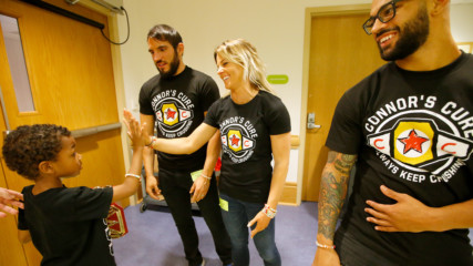 NXT Superstars bring smiles to kids' faces at UPMC Children's Hospital of Pittsburgh