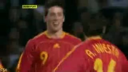 Andres Iniesta goal, England - Spain 0 - 1 
