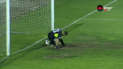 Етър без малко да стигне до "евтин" гол