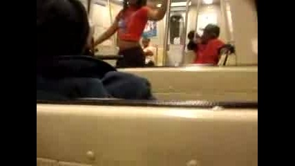 Crazy Girl On Train
