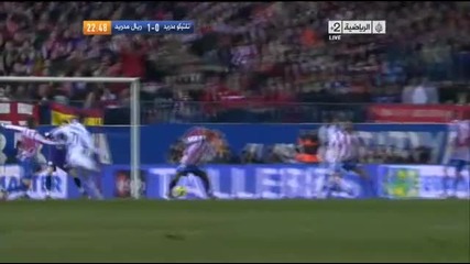 Atletico Madrid 0 - 1 Real Madrid* Гол на Кристиано Роналдо 20.01.11 